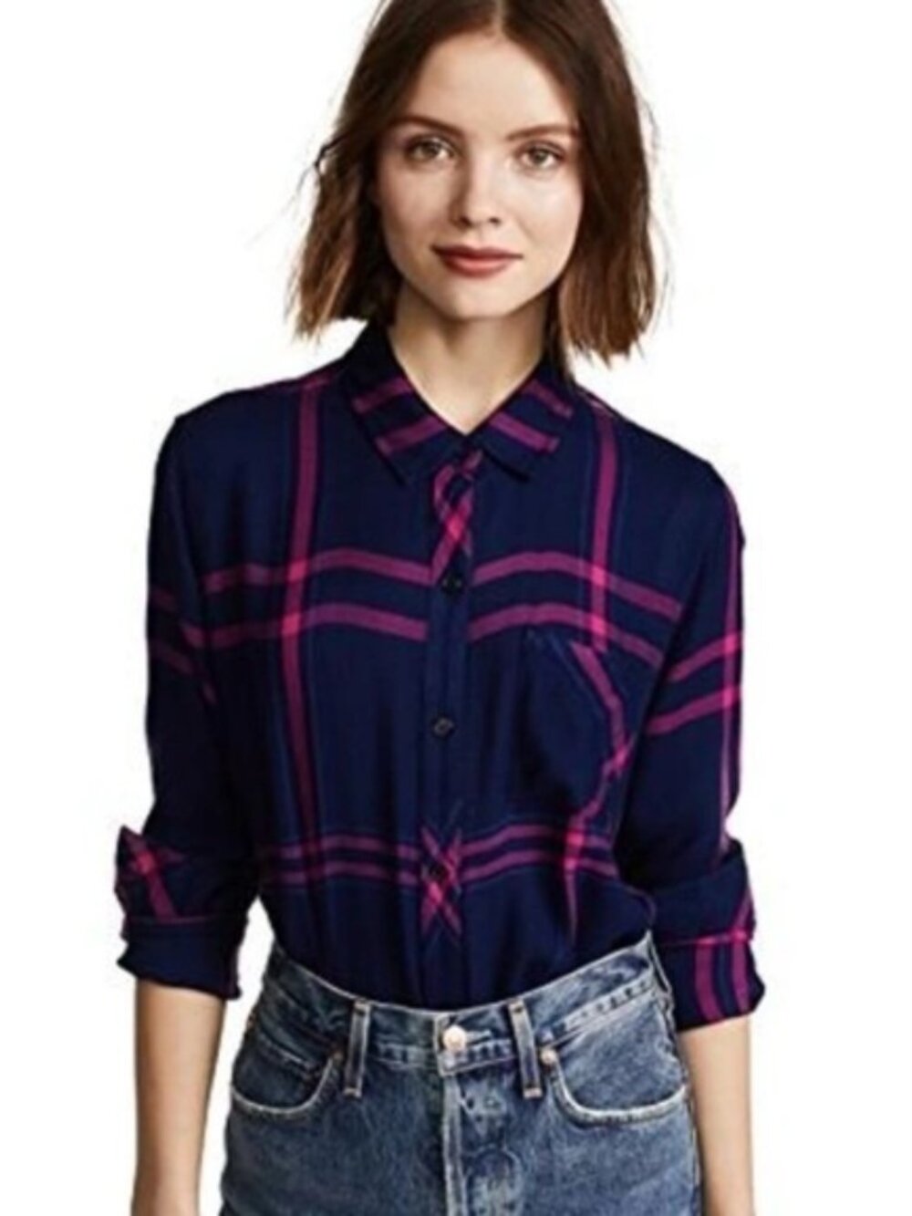 RAILS Hunter Top | Navy Lipstick | Size L - Picture 2 of 13